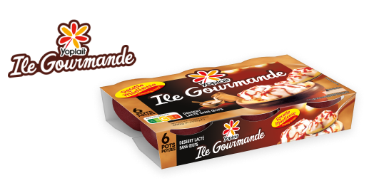 Marque Yoplait Ile Gourmande